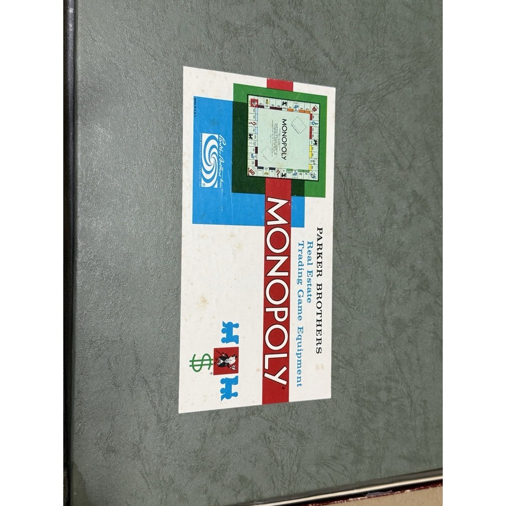 Vintage 1964 Monopoly Board Game Red Box‎ Parker Brothers (Complete Set) - Picture 4 of 16